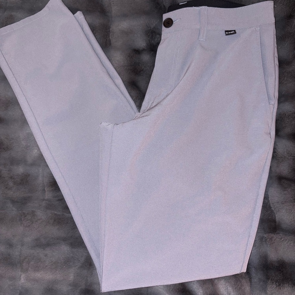 Travis Mathew Gray Chinos Structured Fit